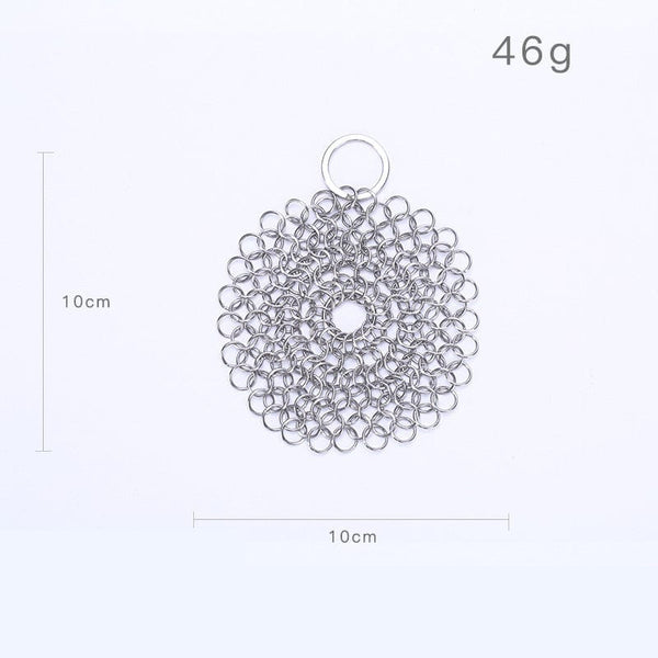 homeandgadget Home A Kitchen Iron Chainmail Scrubber