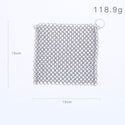 homeandgadget Home H Kitchen Iron Chainmail Scrubber