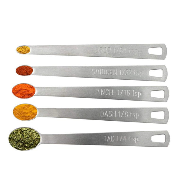 homeandgadget Home Labelled Mini Measuring Spoons Set of 5