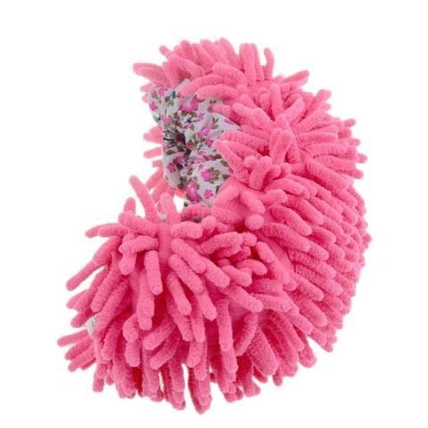 homeandgadget one pair / Pink Lazy Mop Slippers