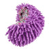 homeandgadget one pair / Purple Lazy Mop Slippers