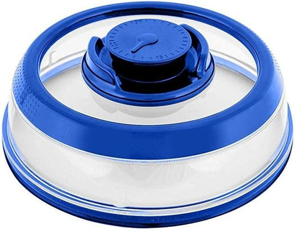 homeandgadget Blue Leak Proof Vacuum Food Sealer Lid