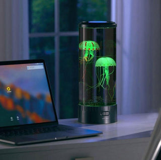 homeandgadget Medium / USB LED Jellyfish Lava Lamp & Aquarium For Kids & Adults