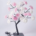homeandgadget Home White Pink / USB LED Rose Tree Lamp For Delightful Home Décor