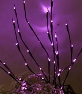 homeandgadget Pink LED Willow Branches