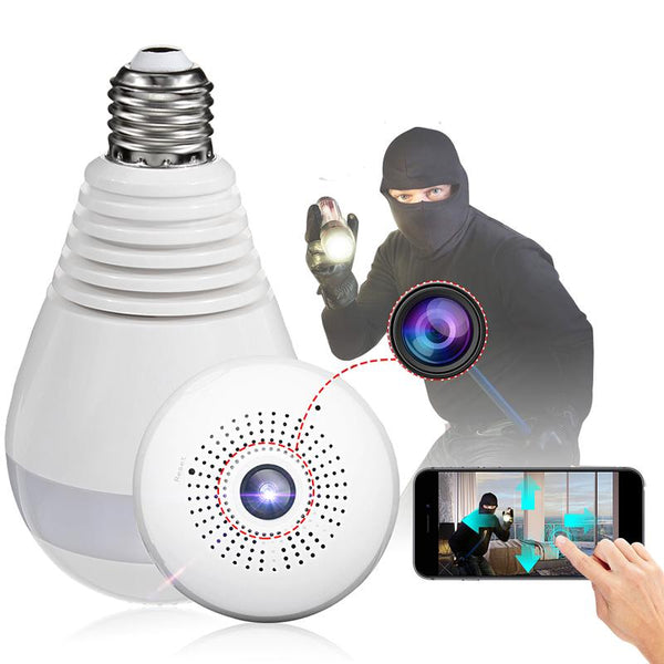 homeandgadget Light Bulb Security Camera