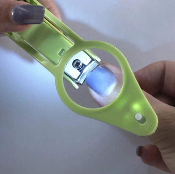 homeandgadget Home Lighted Nail Clipper With Magnifier