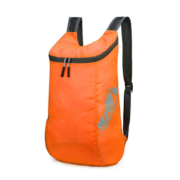 homeandgadget Home Orange Lightweight Cycling & Hiking Foldable Backpack
