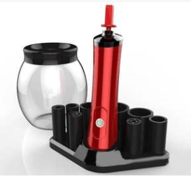 homeandgadget Home Red Makeup Brush Cleaner