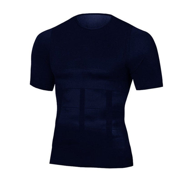 homeandgadget Home Blue / S Men's Posture Corrector Shirt For Fitness, Workout & Casual Wear