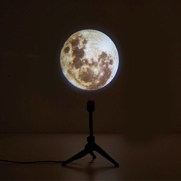 homeandgadget Home Moon type / USB Moon Earth Projection LED Lamp