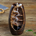 homeandgadget Rust Mountain River Handicraft Incense Holder