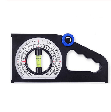 homeandgadget Home Blue button magnetic Multi-Function Slope Measuring Instrument