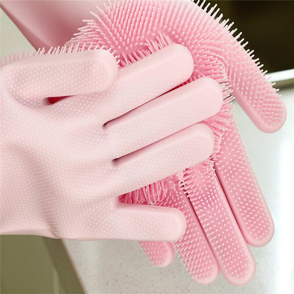 homeandgadget Original Magic Dishwashing Gloves (BPA Free)