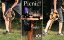homeandgadget Home Double layer Outdoor Collapsible Wine Table