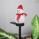 homeandgadget Home Red Outdoor Solar Snowman Decoration Lights