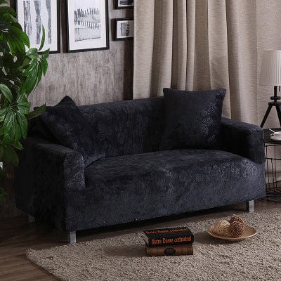 homeandgadget Home Soot / Single seater Perfect Fit Sofa Slipcover