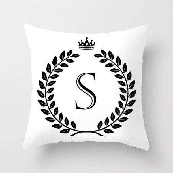 homeandgadget S Personalized Alphabet Pillow Cover