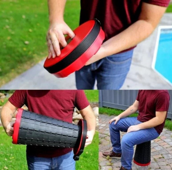homeandgadget Home Portable Retractable Stool For Indoor and Outdoor Use