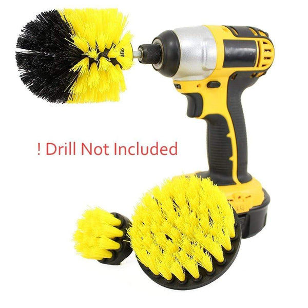 homeandgadget Power Scrubber Drill Brush Kit