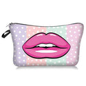homeandgadget 3 Printed Makeup Bags With Multicolor Patterns