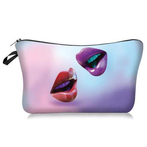 homeandgadget 4 Printed Makeup Bags With Multicolor Patterns