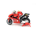 homeandgadget Home Red Rechargeable RC Motorcycle Toy
