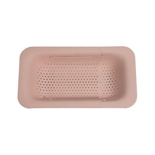 homeandgadget Home Pink Retractable Sink Drain Basket