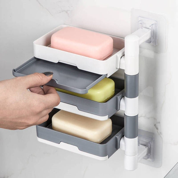homeandgadget Home Rotatable Soap Holder