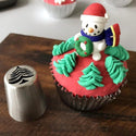 homeandgadget Russian Icing Piping Tips Christmas Design Nozzles
