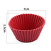 homeandgadget Home Wine Red / 10PCS Safe Silicone Muffin Cups (10pc)