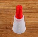 homeandgadget Home Red Silicone Cooking Oil Brush Bottle