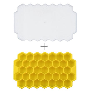 homeandgadget Home Yellow / With cover Silicone Freezer Tray With Lid