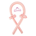 homeandgadget Home Pink Silk Heatless Hair Curling Ribbon Kit