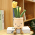 homeandgadget Home Tulip Yellow 37cm Silly Succulent Plushies