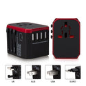 homeandgadget Home Red Smart Travel Adapter