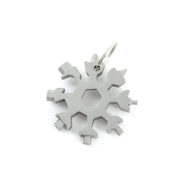 homeandgadget Snowflake Keychain Multi-Tool