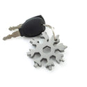 homeandgadget Snowflake Keychain Multi-Tool