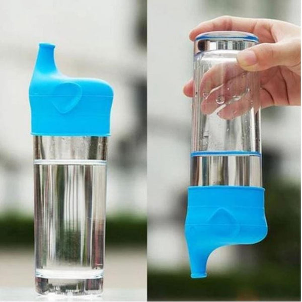homeandgadget Home Blue Spill-Proof Elephant Sippy Cup Lids