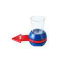 homeandgadget Home Blue Spinning Wheel Drinking Glass