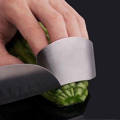 homeandgadget Home Stainless Steel Chef Finger Guard (3pc)