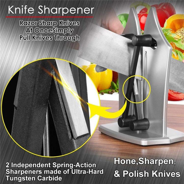 homeandgadget Stainless Steel Kitchen Knife Sharpener