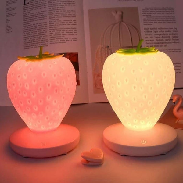 homeandgadget Home Touch-Sensitive Table Strawberry Lamp