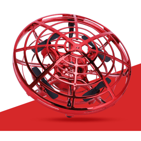 homeandgadget Red UFO Drone Toy For Kids