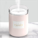 homeandgadget Home Pink USB Candle Diffuser Lamp