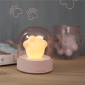 homeandgadget Home USB Chargeable Cat Paw Music Nursery Night Lamp