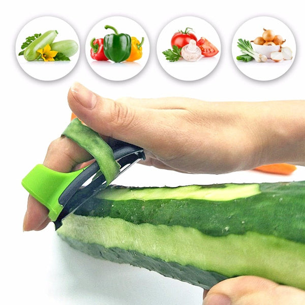 homeandgadget Home Vegetable & Fruit Two Finger Peeler