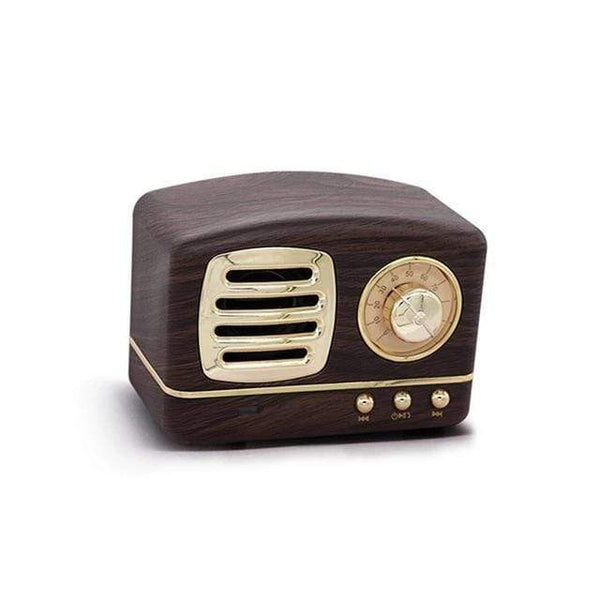 homeandgadget Brown Vintage Bluetooth Speaker