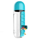 homeandgadget Blue Vitamins Organizer Water Bottle