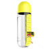 homeandgadget Yellow Vitamins Organizer Water Bottle